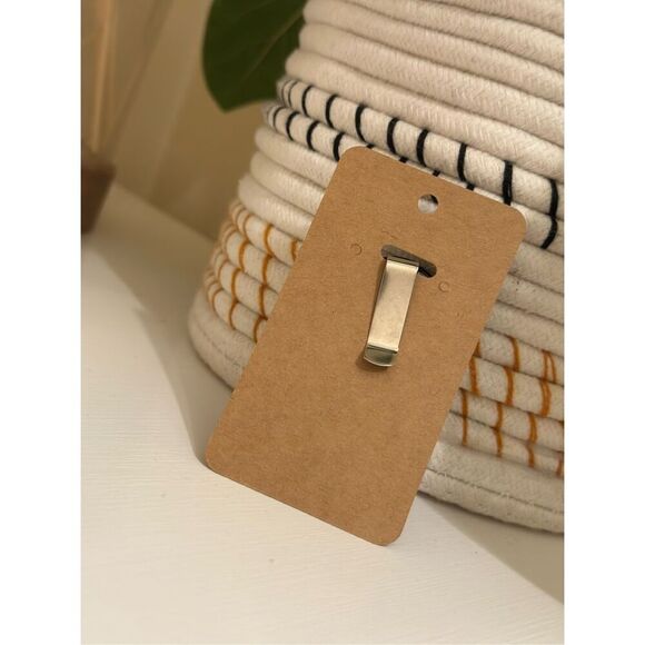 Scream Horror Ghost Face Black and Rhinestone WORK badge Reel - Picture 2 of 2